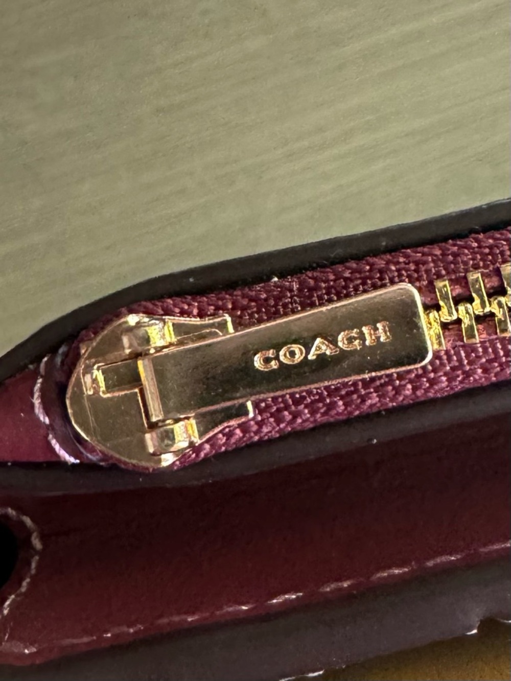 Coach Bow Print Cell Phone Crossbody - Picture 9 of 15